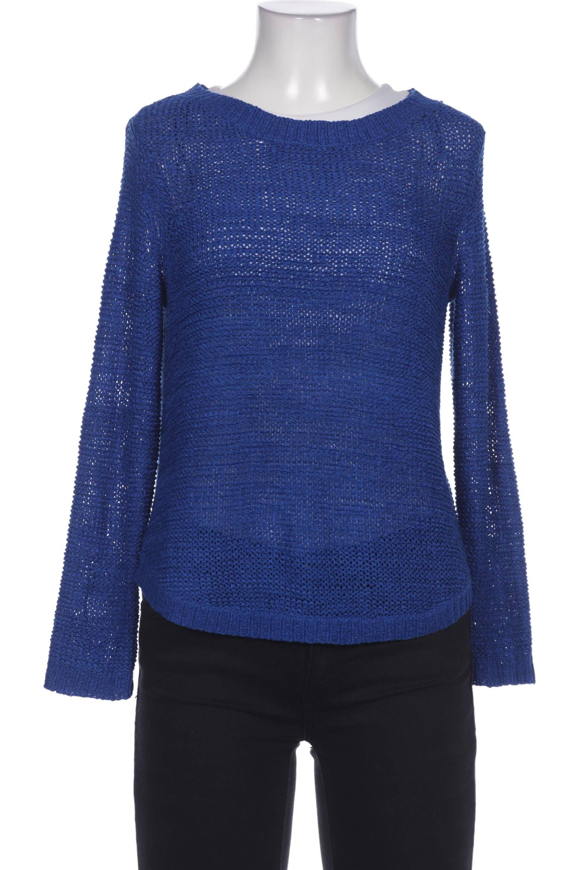 H&M Damen Pullover, blau, Gr. 36 von H&M