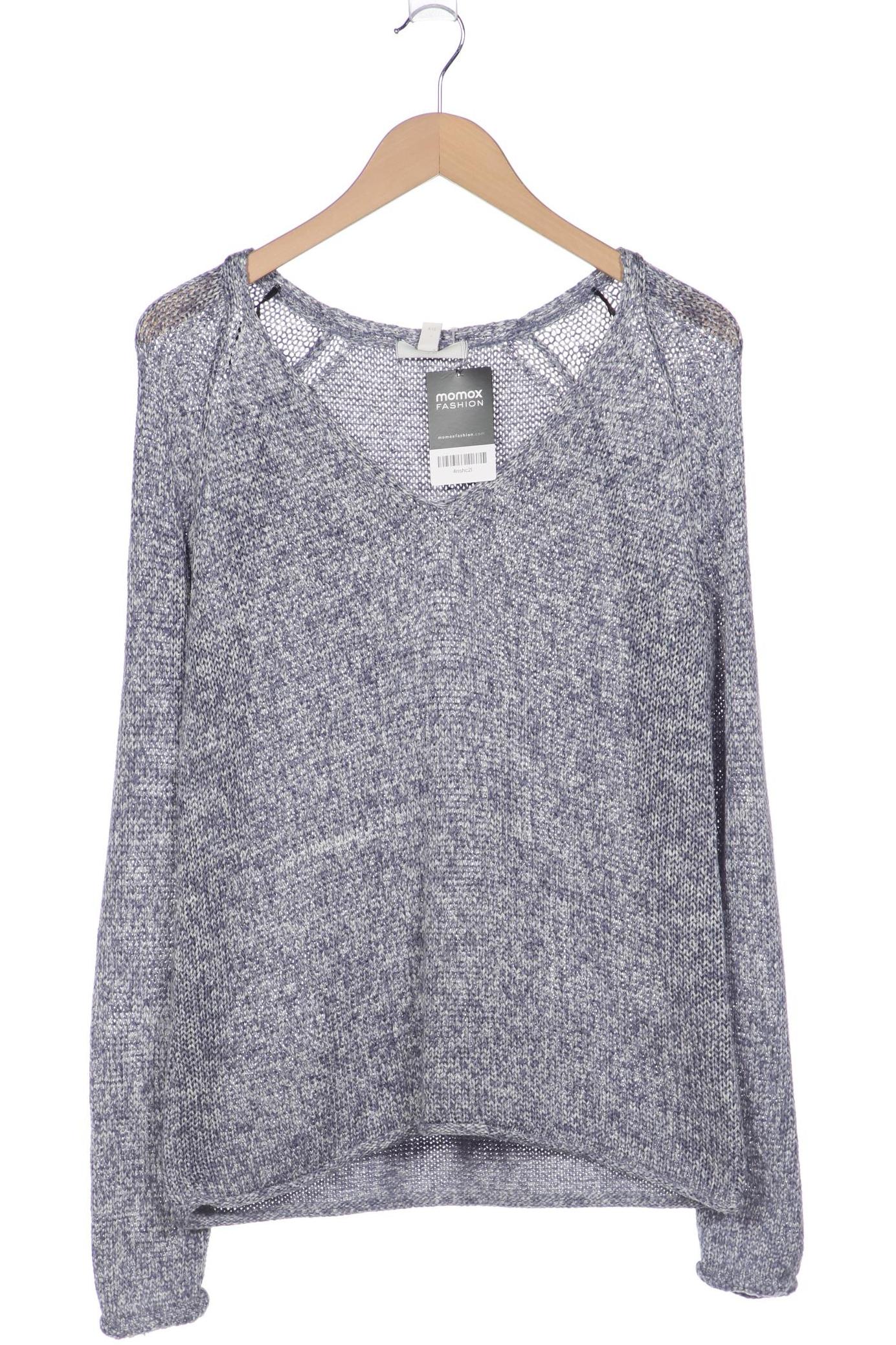 H&M Damen Pullover, blau, Gr. 38 von H&M