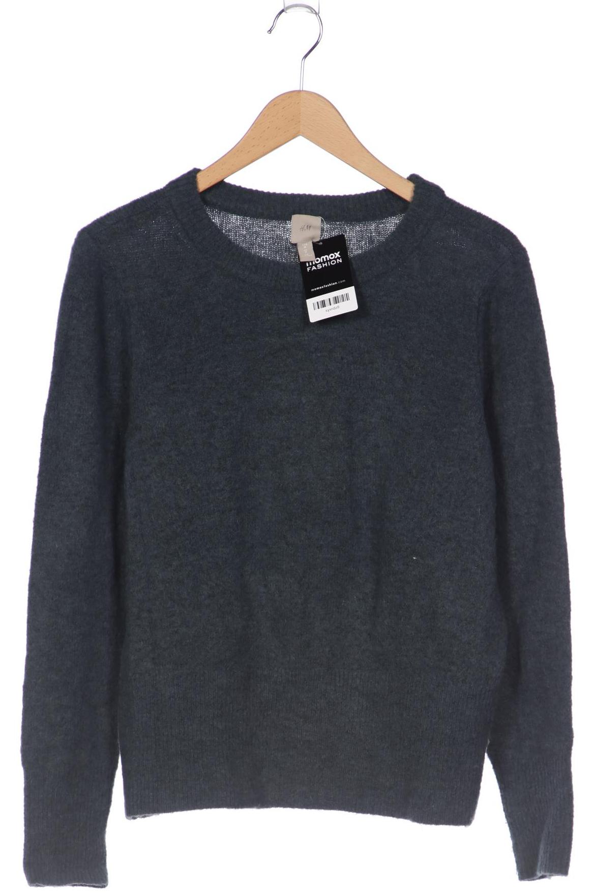 H&M Damen Pullover, blau, Gr. 38 von H&M