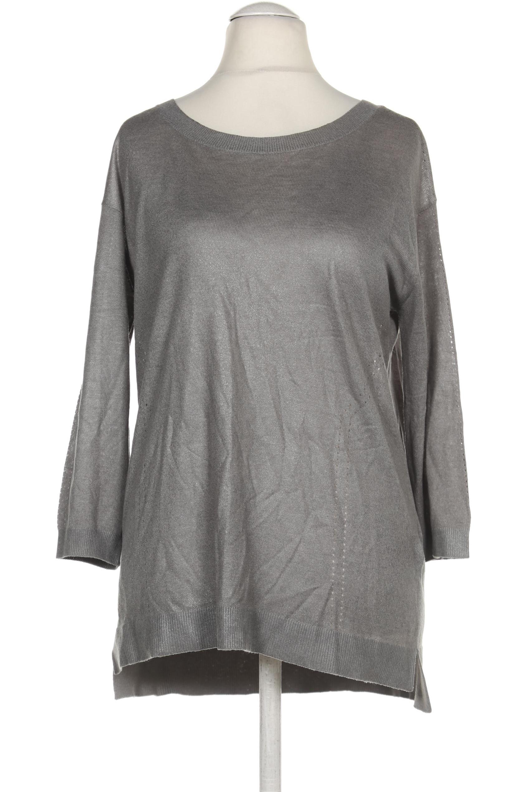 H&M Damen Pullover, grau, Gr. 38 von H&M