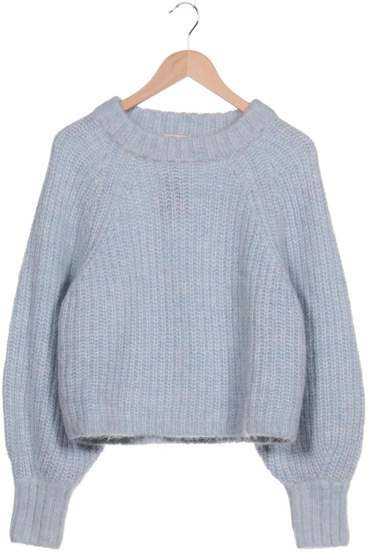 H&M Damen Pullover, hellblau, Gr. 38 von H&M