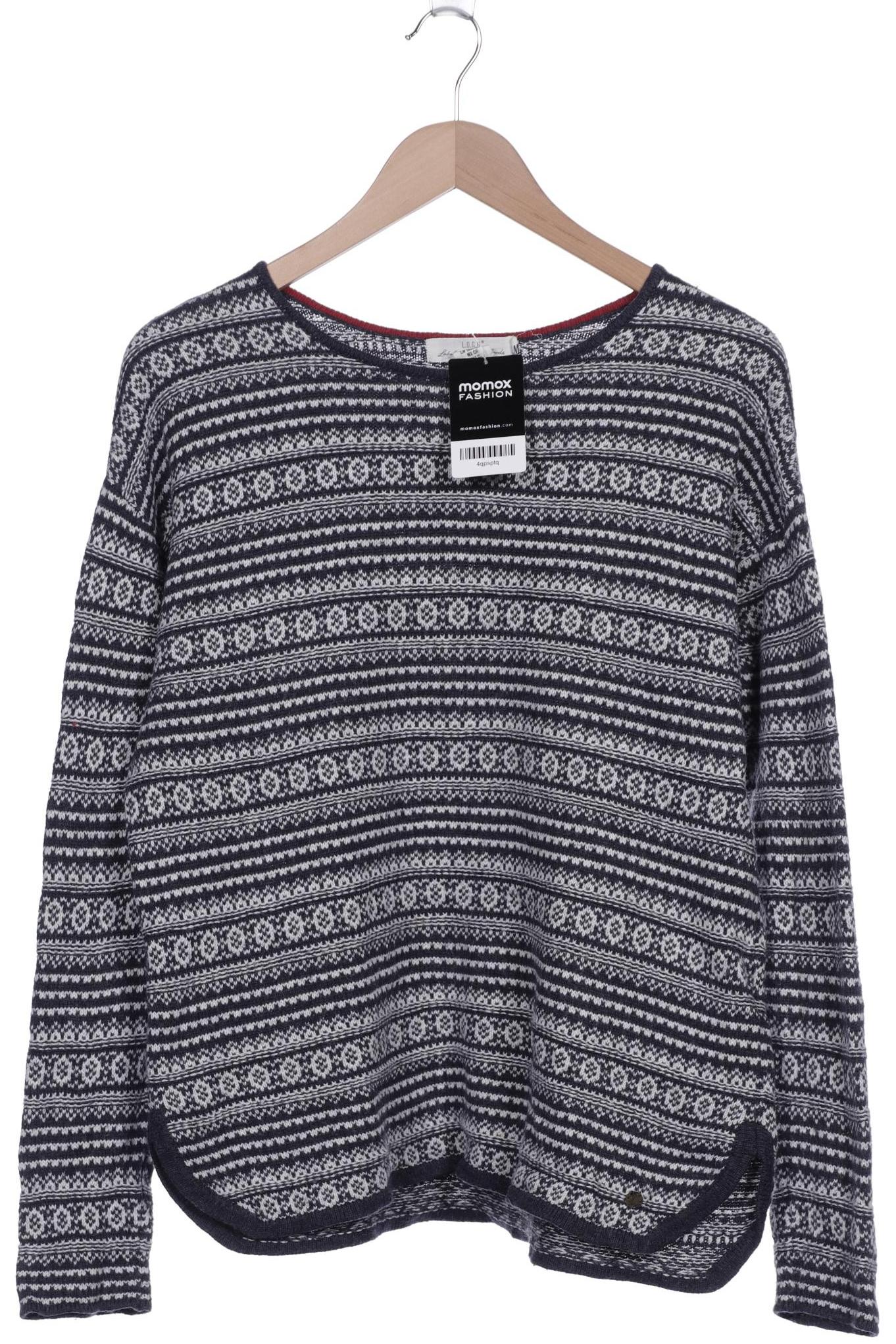 H&M Damen Pullover, marineblau, Gr. 36 von H&M