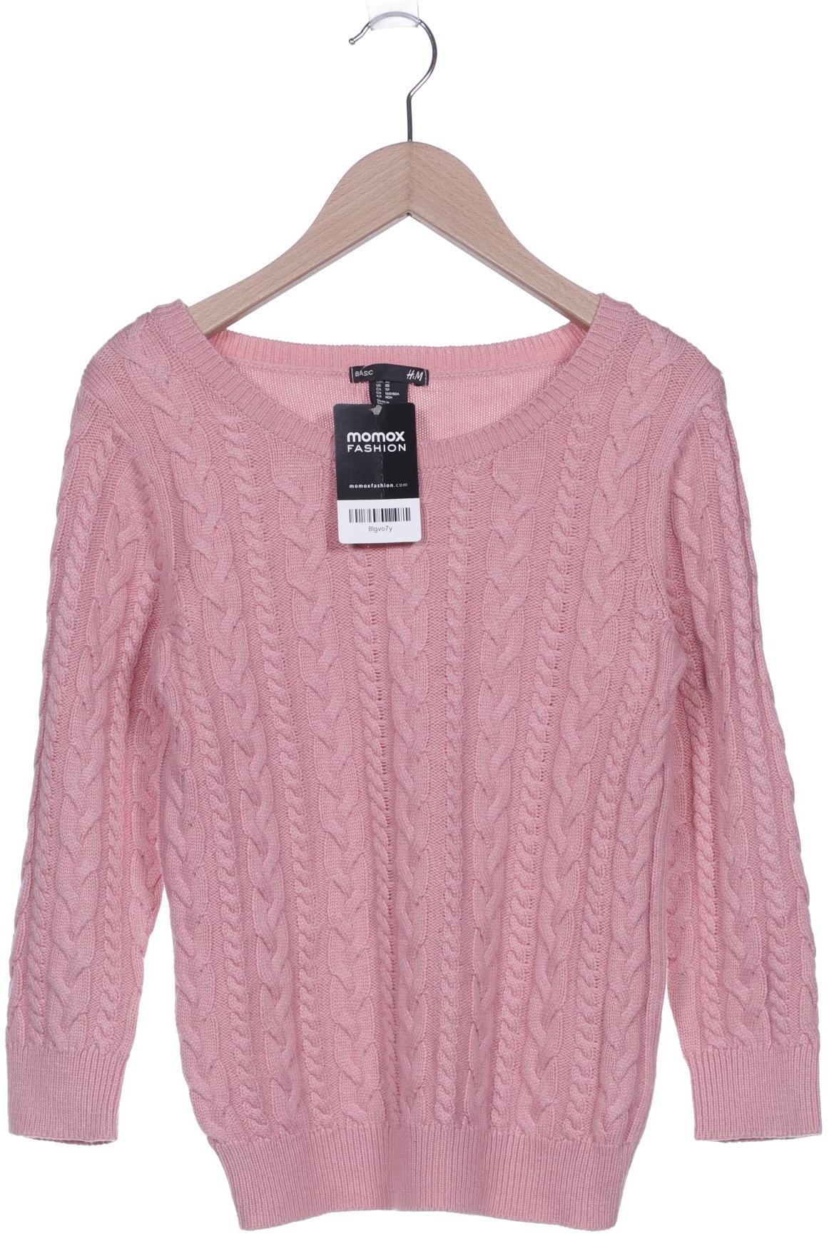 H&M Damen Pullover, pink, Gr. 34 von H&M