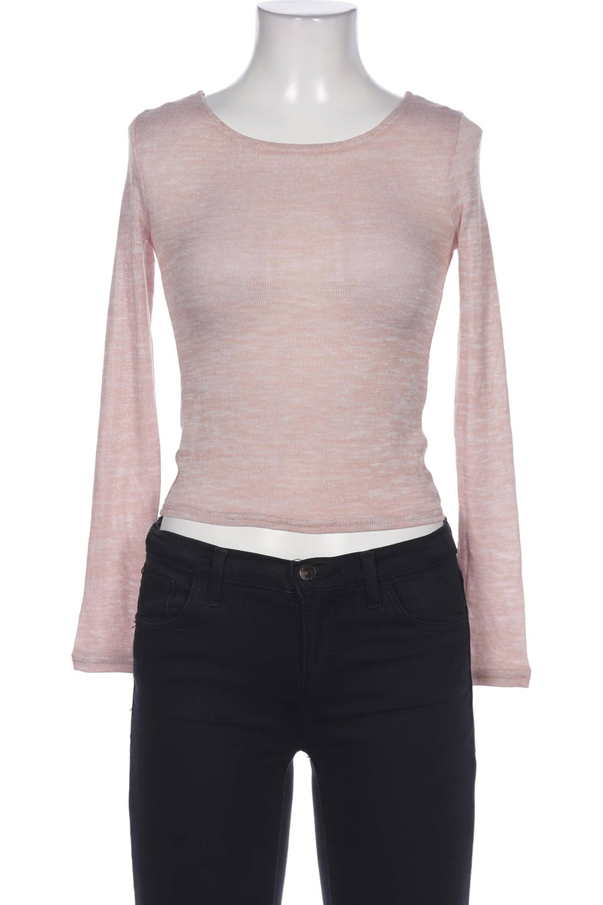 H&M Damen Pullover, pink, Gr. 34 von H&M