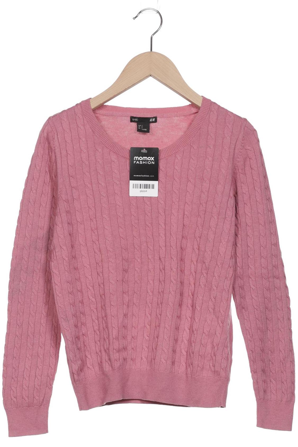 H&M Damen Pullover, pink, Gr. 36 von H&M