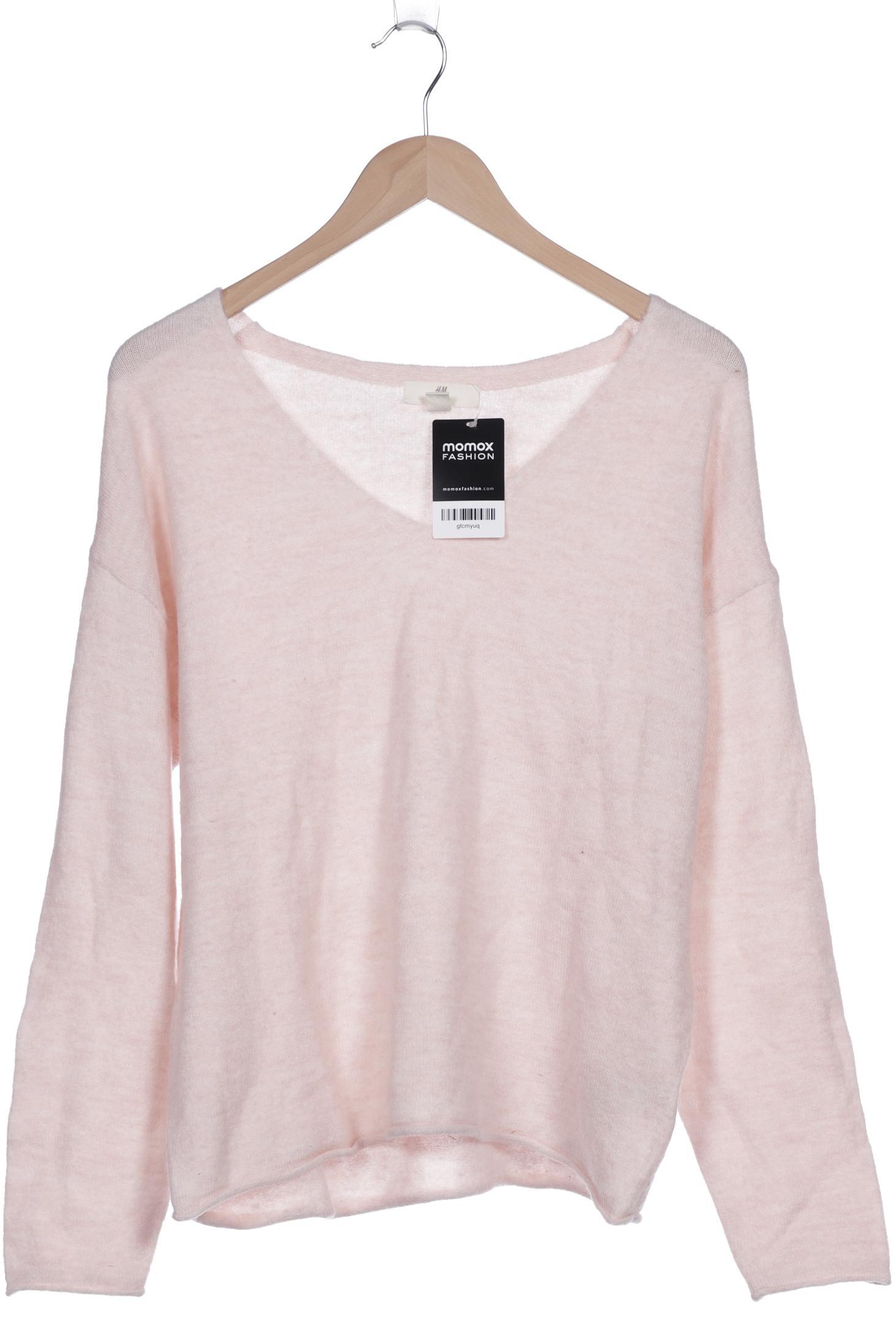 H&M Damen Pullover, pink, Gr. 36 von H&M