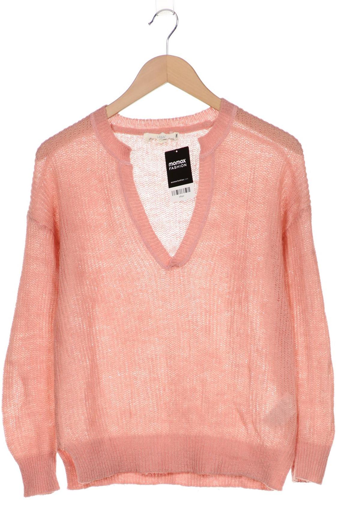 H&M Damen Pullover, pink, Gr. 36 von H&M