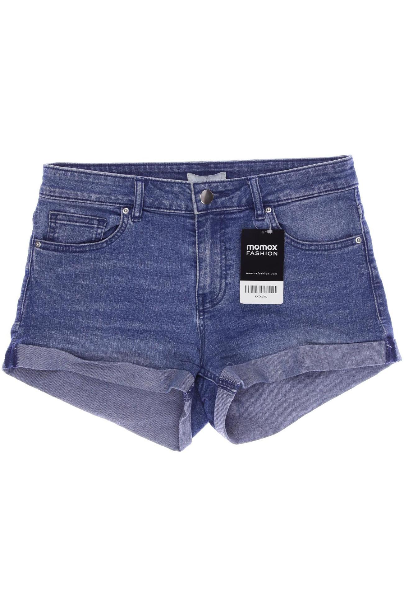 H&M Damen Shorts, blau, Gr. 34 von H&M