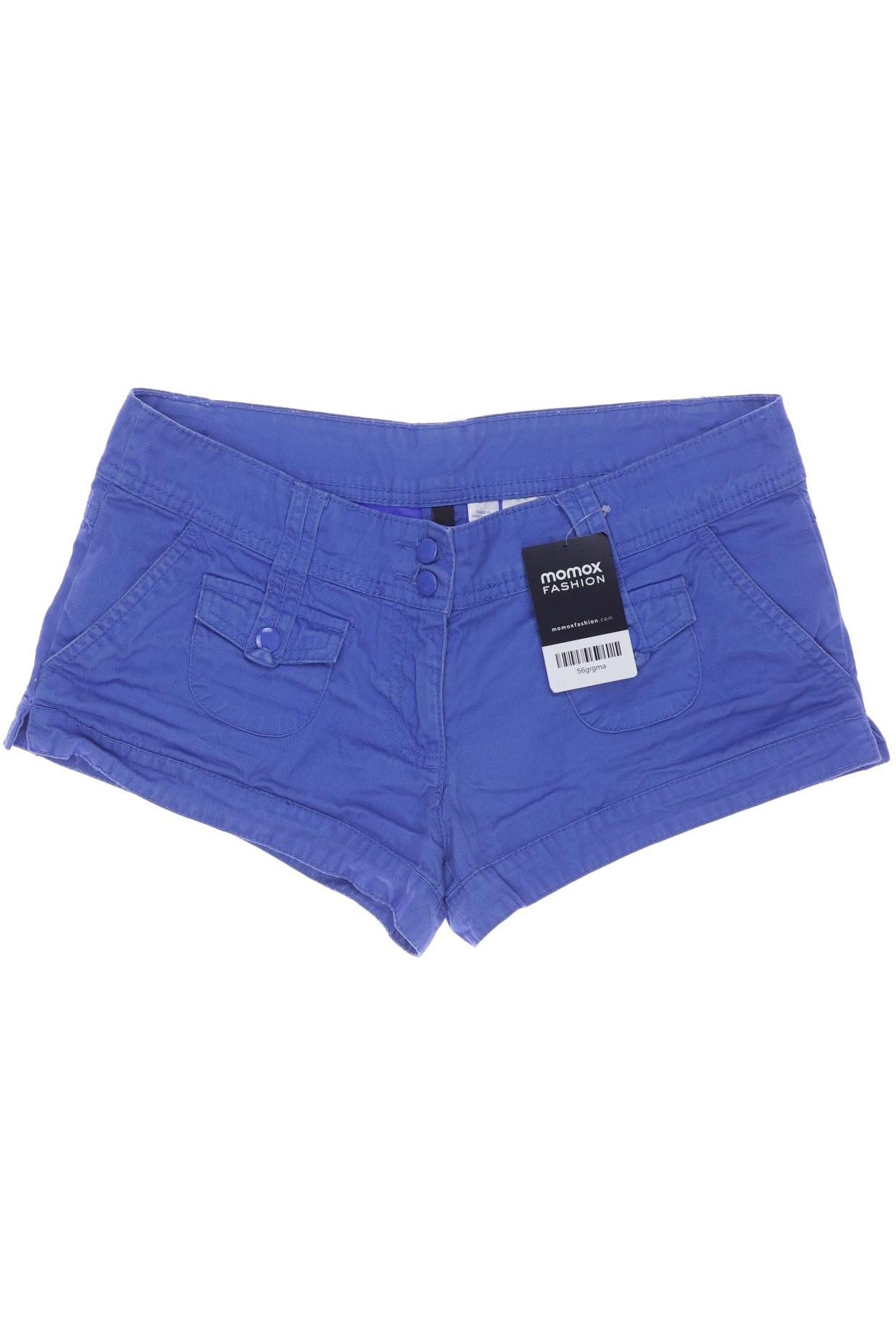 H&M Damen Shorts, blau, Gr. 38 von H&M