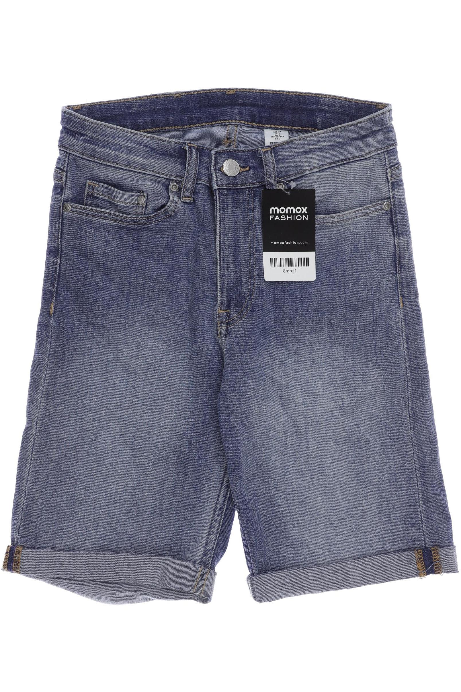 H&M Damen Shorts, blau, Gr. 34 von H&M