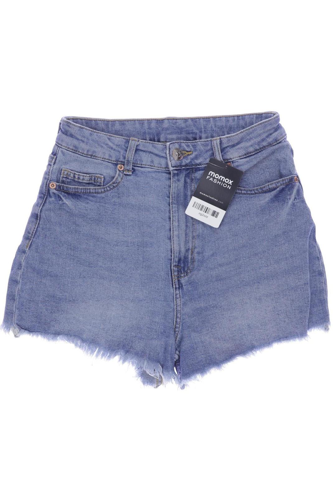 H&M Damen Shorts, blau, Gr. 34 von H&M