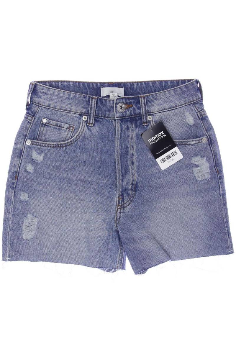 H&M Damen Shorts, hellblau, Gr. 34 von H&M