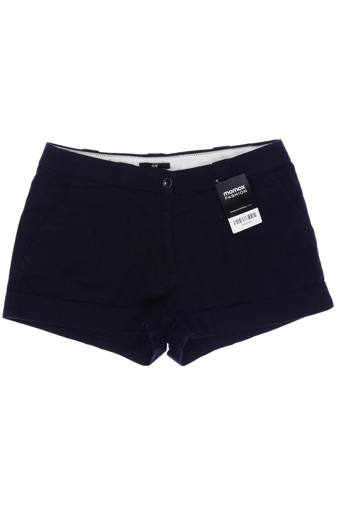 H&M Damen Shorts, marineblau, Gr. 36 von H&M