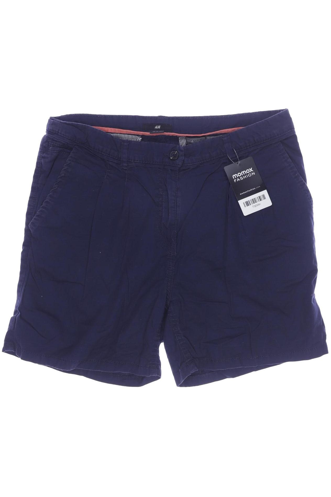 H&M Damen Shorts, marineblau, Gr. 36 von H&M