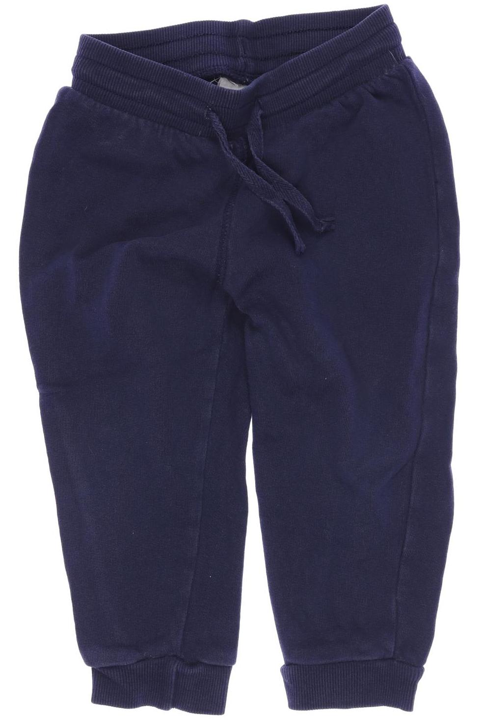 H&M Damen Stoffhose, marineblau, Gr. 80 von H&M