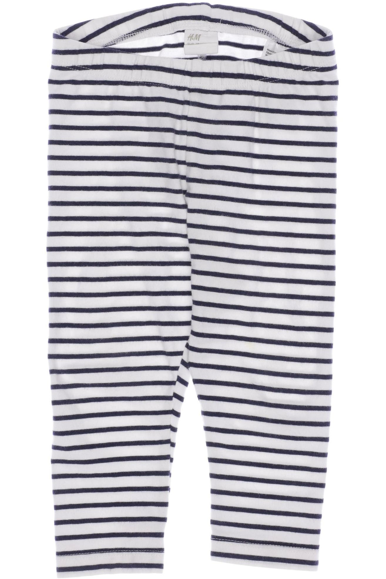 H&M Damen Stoffhose, weiß, Gr. 74 von H&M