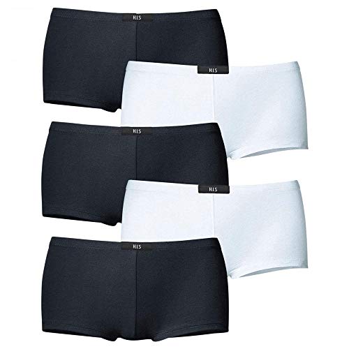 H.I.S LM H.I.S Pantys (5 Stück) H.I.S Pantys (5 Stück) schwarz +weiß 42 von H.I.S