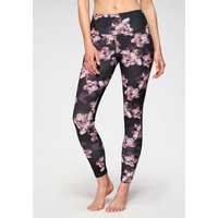 Witt Damen Leggings, gemustert-schwarz, schwarz von H.I.S