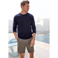 Witt Herren Strickpullover, navy von H.I.S