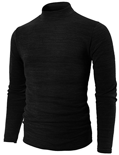 H2H Mens Casual Slim Fit Knitted Thermal Turtleneck Pullover Sweaters Basic Designed von H2H