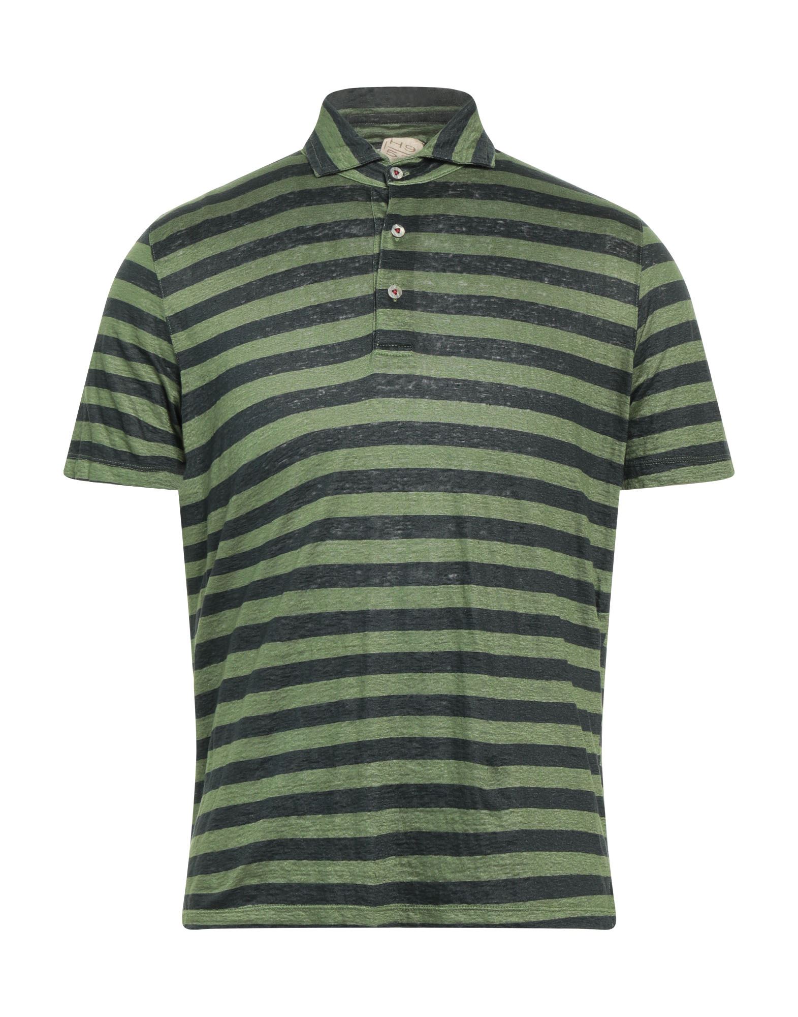 H953 Poloshirt Herren Militärgrün von H953