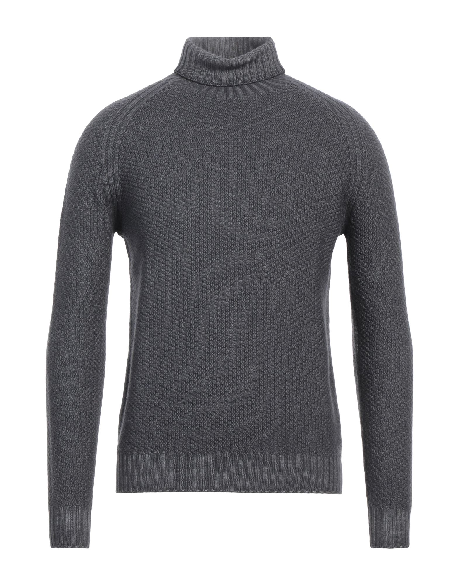 H953 Rollkragenpullover Herren Blei von H953