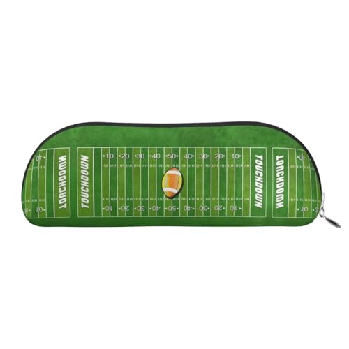 HAHAFU American Football Federmäppchen für Mädchen und Jungen, niedlicher Druck, Schreibwaren, Organizer, Tasche, Schule, Büro, Federmäppchen, silber, Einheitsgröße, Taschen-Organizer von HAHAFU