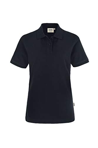 HAKRO Damen Polo-Shirt „Top“ 224 - schwarz - Größe: XXL von HAKRO