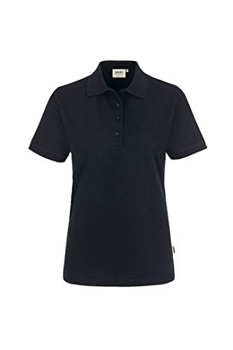 HAKRO Damen Polo-Shirt Performance - 216 - schwarz - Größe: XL von HAKRO