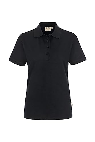 HAKRO Damen Poloshirt MIKRALINAR® ECO 0369, schwarz, 4XL von HAKRO