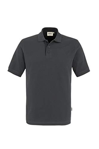 HAKRO Polo-Shirt „Classic“ - 810 - anthrazit - Größe: L von HAKRO