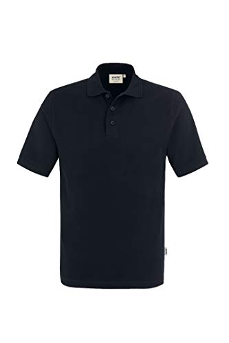 HAKRO Polo-Shirt „Classic“ - 810 - schwarz - Größe: XXL von HAKRO