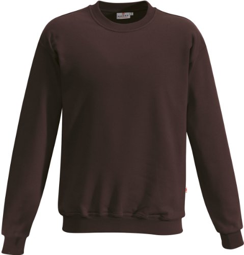 Hakro Performance Sweatshirt,Schokolade,L von HAKRO