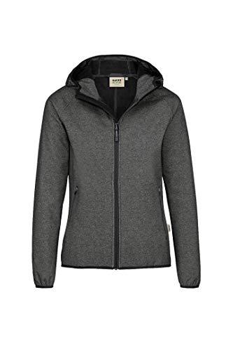 Hakro Damen-Kapuzenjacke Florida, HK263-anthrazit meliert, 3XL von HAKRO