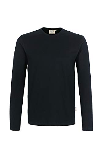 Hakro Longsleeve Heavy # 278 (2XL, schwarz) von HAKRO