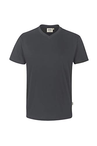 Hakro V-Shirt Classic, 226, anthrazit, 2XL von HAKRO