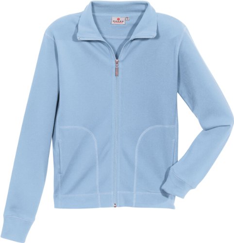 Hakro Women Jacke Interlock, Sky Blue, XL von HAKRO