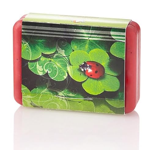 Schafmilchseife Ovis Granatapfel Klappkarte "Glück" Geschenke Weihnachtskarte Grußkarte Naturseife Seife Stückseife Schafmilchseife Ovis Granatapfel Klappkarte "Glück" Geschenke Weihnachtskarte Grußkarte Naturseife Seife Stückseife von HAN-SEN
