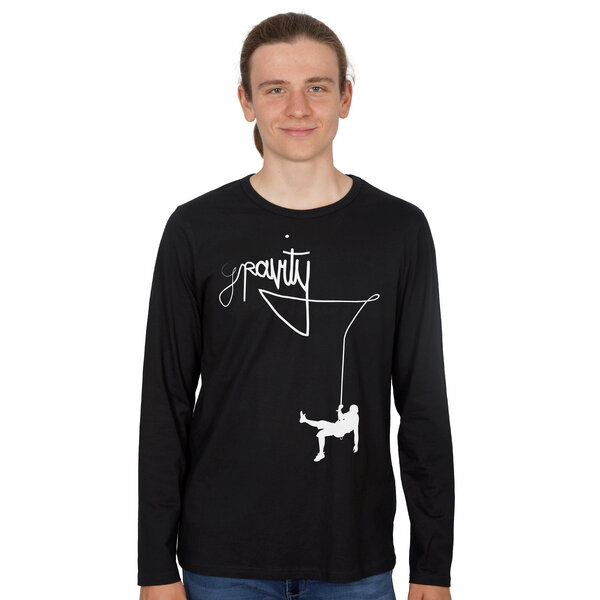 HANDGEDRUCKT "Gravity" Männer Longsleeve von HANDGEDRUCKT