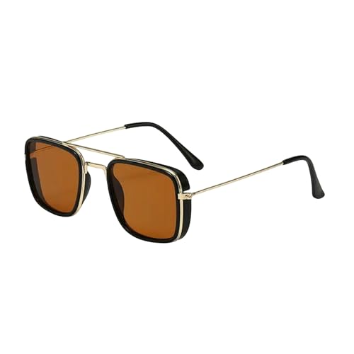 HANGWWZQ Sonnenbrille Mode -Sonnenbrille Uv -Schutz-Braun von HANGWWZQ