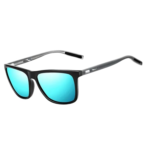 HANGWWZQ Sonnenbrille Sonnenbrillen Polarisierte Linsen Sonnenbrille Für Männer Frauen-Blau von HANGWWZQ