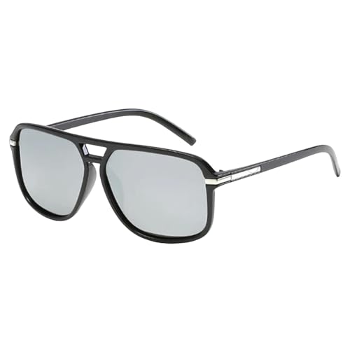 HANGWWZQ Sonnenbrille Übergroße Polarisierte Männer Sonnenbrille Mode Uv400-Schwarz von HANGWWZQ