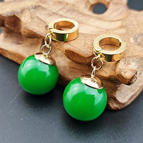 Ohrstecker, Ohrstecker, Ohrringe, modisch, Takerlama Super Vegetto Potara-Ohrringe, schwarze Son Goku Zamasu-Ohrringe for Damen und Herren, Schmuck, Geschenke for Herren und Damen von HAODUOO