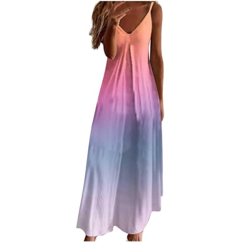 HAOLEI Damen Sommerkleid Elegant Schicke, Günstig Strandkleid Leicht Luftig, Ärmelloses, Ärmelloses Sommerkleid, Freizeitkleid Lockerer Bequem, Sale Clearance Kleid Lässiger Modischer HAOLEI Damen Sommerkleid Elegant Schicke, Günstig Strandkleid Leicht Luftig, Ärmelloses, Ärmelloses Sommerkleid, Freizeitkleid Lockerer Bequem, Sale Clearance Kleid Lässiger Modischer von HAOLEI