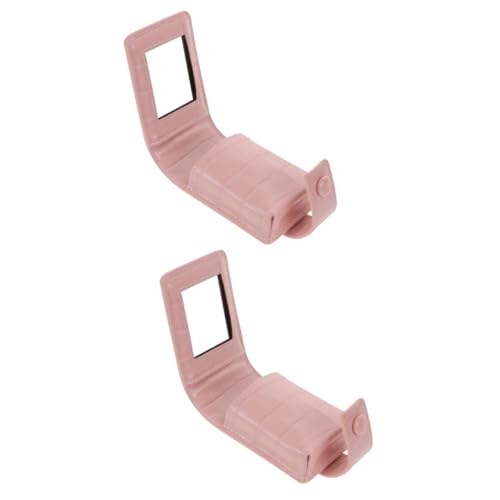 HAPINARY 2St Kosmetiktasche Spiegel Lippenstifttasche Kompakte Schminkspiegel Tasche Kosmetik Tasche kosmetikspiegel Lippenstiftetui mit Spiegel für die Handtasche Lippenstiftbeutel Pu Rosa HAPINARY 2St Kosmetiktasche Spiegel Lippenstifttasche Kompakte Schminkspiegel Tasche Kosmetik Tasche kosmetikspiegel Lippenstiftetui mit Spiegel für die Handtasche Lippenstiftbeutel Pu Rosa von HAPINARY
