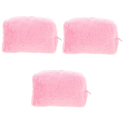 HAPINARY 3stücke Portable Reisekosmetiktasche Aus Plüsch Multifunktionale Toilettentasche Für Damen Und Herren Für Make-up Kosmetik Und Toilettenartikel HAPINARY 3stücke Portable Reisekosmetiktasche Aus Plüsch Multifunktionale Toilettentasche Für Damen Und Herren Für Make-up Kosmetik Und Toilettenartikel von HAPINARY