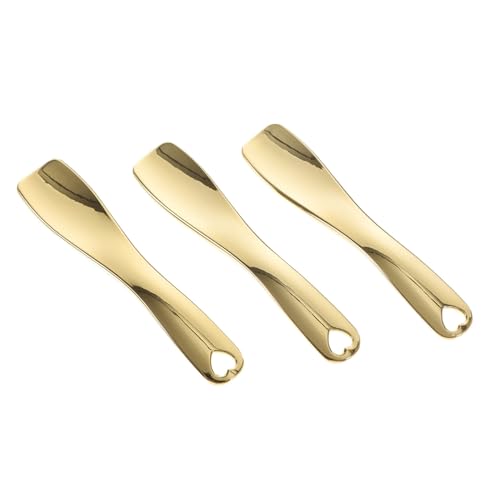 HAPINARY Make-up-löffel Augencreme-werkzeug Zinklegierung Golden 3er-set Linderung Von Augenermüdung Schönheitswerkzeug Für Die Durchblutung HAPINARY Make-up-löffel Augencreme-werkzeug Zinklegierung Golden 3er-set Linderung Von Augenermüdung Schönheitswerkzeug Für Die Durchblutung von HAPINARY