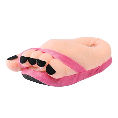 HAQUOS Damen Hausschuhe - Weich für Indoor Outdoor Atmungsaktive Damenpantoffeln Niedliche Slippers Damen rutschfeste Winterschuhe Flauschiger Slides Retro Pantoffeln Zuhause von HAQUOS