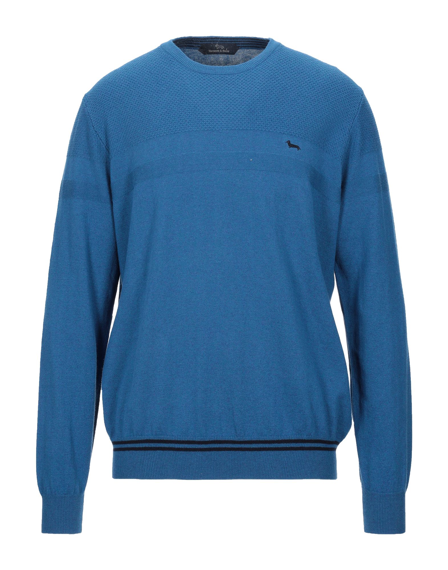 HARMONT & BLAINE Pullover Herren Azurblau von HARMONT & BLAINE