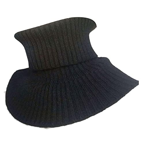 HARR Frauen Männer Mädchen Gestrickter Rollkragen Dickey Falscher Kragen Abnehmbarer Winter Warm Winddicht Gefälschter Kragen Halswärmer Schal Wrap Lätzchen von Fancy Combs